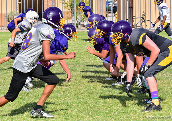 The Pumas at practice. Photo by Dean Crandall