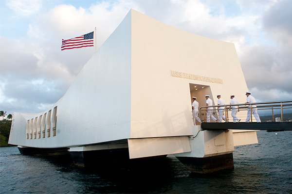 USS Arizona Memorial, Pearl Harbor, Oahu, Hawaii