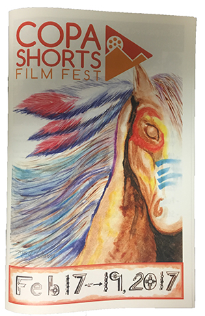 The festival program cover was designed by Mai A. Tallwing of Maricopa