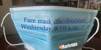 Face mask distribution