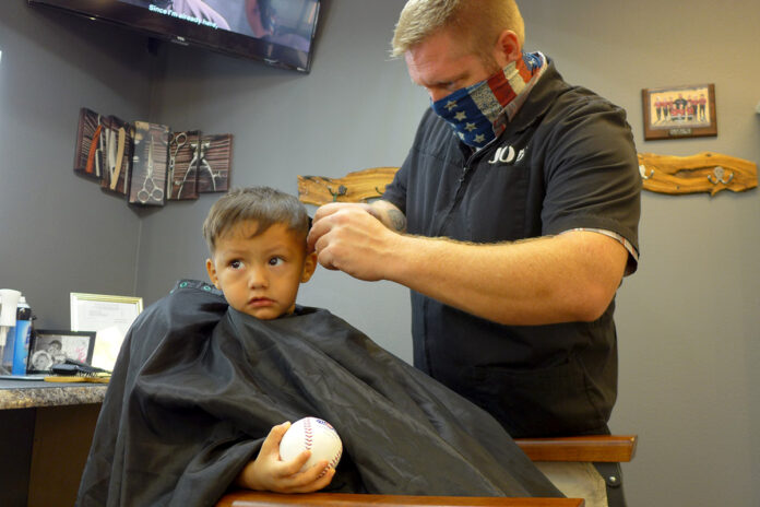 Joe's Barber Shop Maricopa reopens