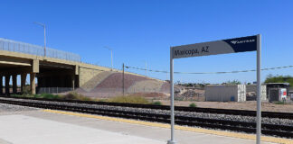 Amtrak station in Maricopa, AZ