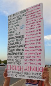 Maricopa Peaceful Protest Sign