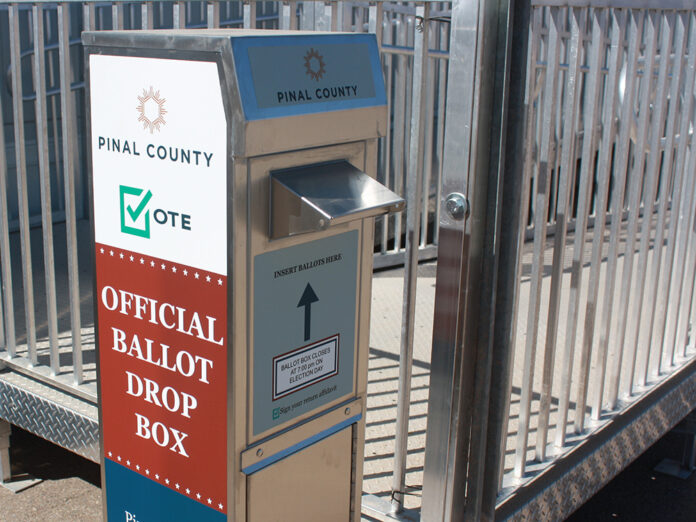 Pinal County ballot drop box