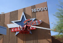 UltraStar Sign Comes Down