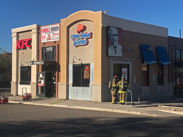 KFC fire