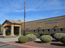 Maricopa Unified School District 20 administration building