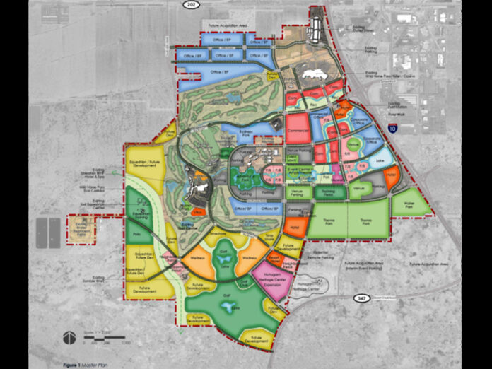 Wild Horse Pass Dev map