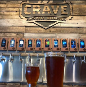 Crave Beer Wall