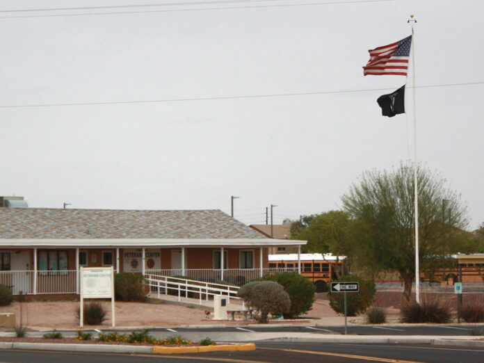 Maricopa Veterans Center Flags