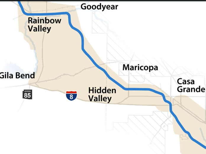 I-11 recommended corridor