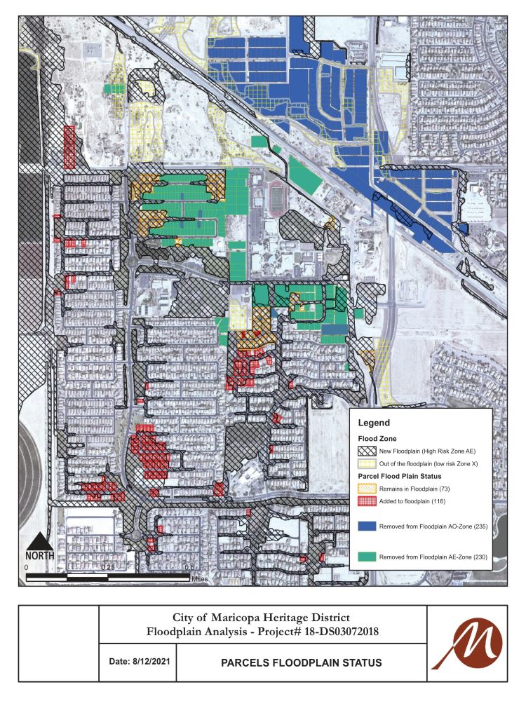 FEMA OCCUPIED PARCELS MAP - SIZED