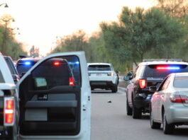 An early morning accident claimed the life of a pedestrian on Smith-Enke Road. Photo courtesy of MPD