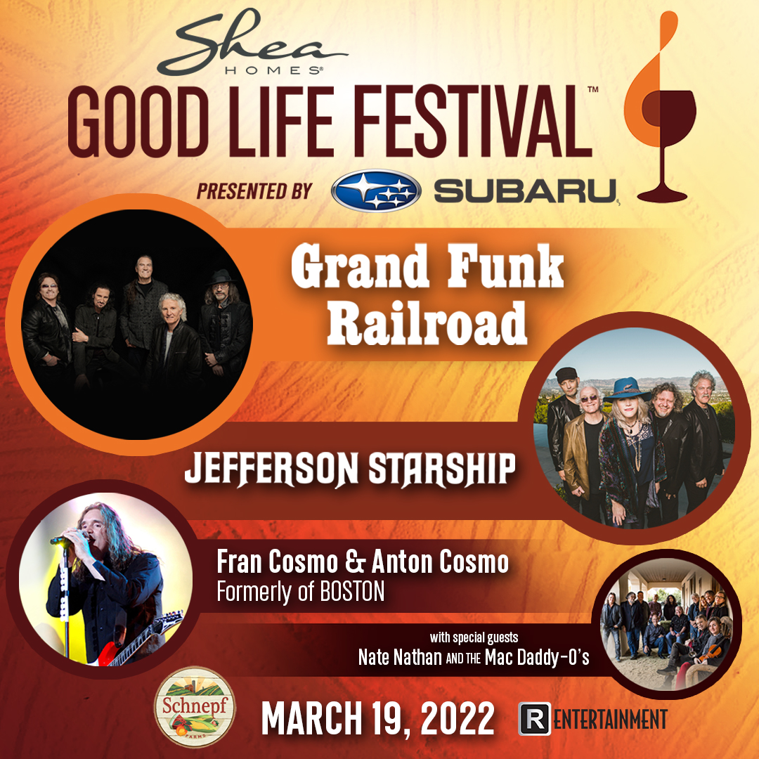 11th annual Shea Homes Good Life Festival presented by Subaru returns