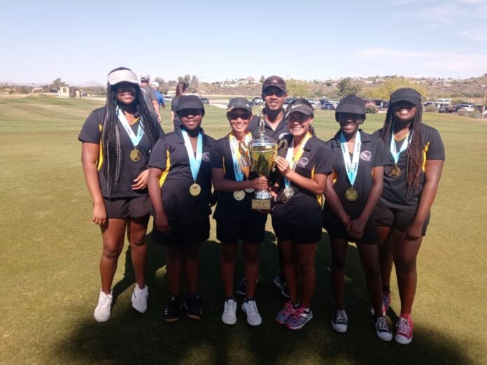 Sequoia Pathway Girls Golf state champs