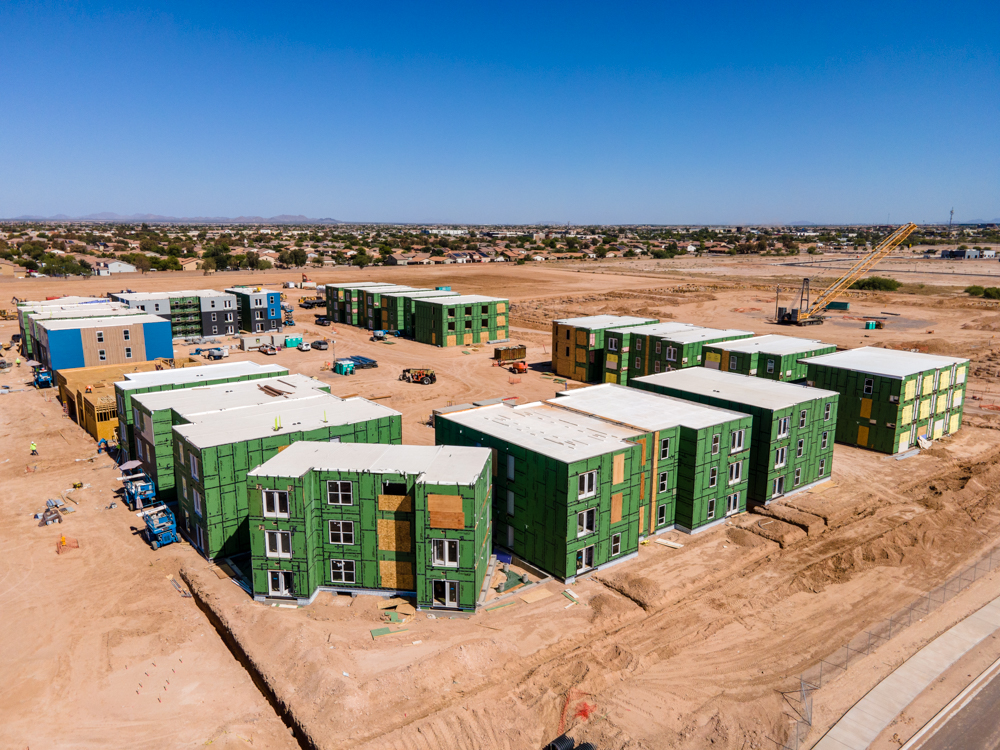 Modular apartments rise at West Maricopa Village - InMaricopa