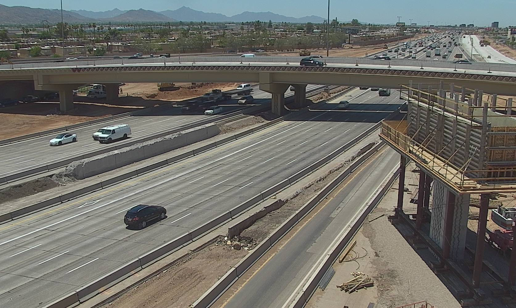 I-10 near West Broadway Road. [ADOT]