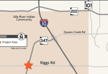 The Arizona Department of Transportation (ADOT), in partnership with the Gila River Indian Community, Maricopa Association of Governments (MAG), and in coordination with the Bureau of Indian Affairs, has initiated a study for a proposed traffic interchange at Riggs Road and State Route (SR) 347 to address traffic congestion and safety.
