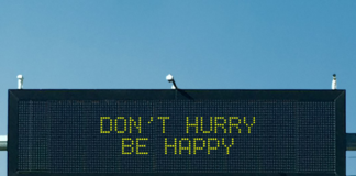 An ADOT message to promote safe driving. [ADOT]