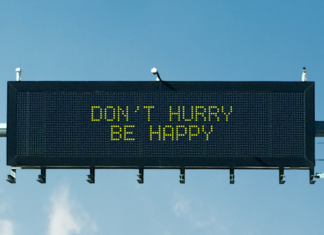 An ADOT message to promote safe driving. [ADOT]