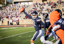 Jayden Wooden overcame a number of obstacles to record a stellar senior season for Morgan State of the Mid-Eastern Athletic Conference. [Submitted]