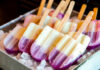 Paletas sit in a tray of ice. [Courtesy Food Forever via Flickr]