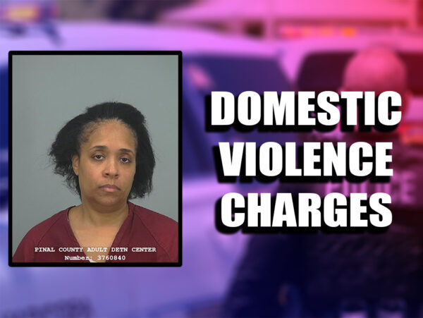 Maricopa police arrested Tamala Anderson, 47, on Dec. 20 on domestic violence charges, including disorderly conduct and criminal damage. [Couresty Pinal County Sheriff's Office]