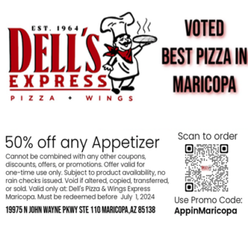 Dell’s Pizza & Wings Express