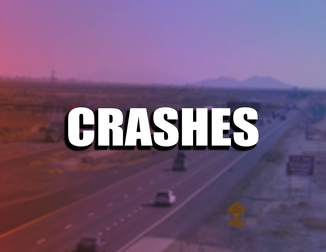Multiple crashes closes I-10 westbound