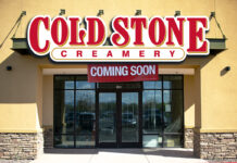An exterior view of the upcoming Cold Stone Creamery on Maricopa-Casa Grande Highway and Porter Road on March 26, 2024. [Monica D. Spencer]