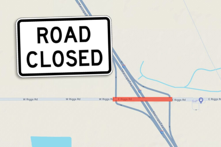 Overnight closure next week for Riggs overpass