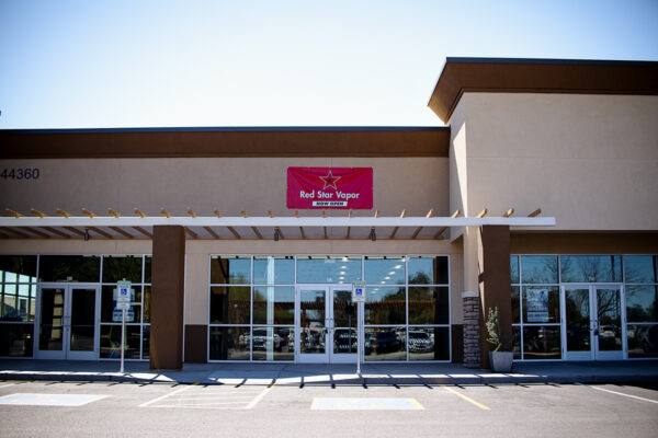 An exterior view of Red Star Vapor at Edison Pointe on 44360 West Edison Road on March 21, 2024. [Monica D. Spencer]