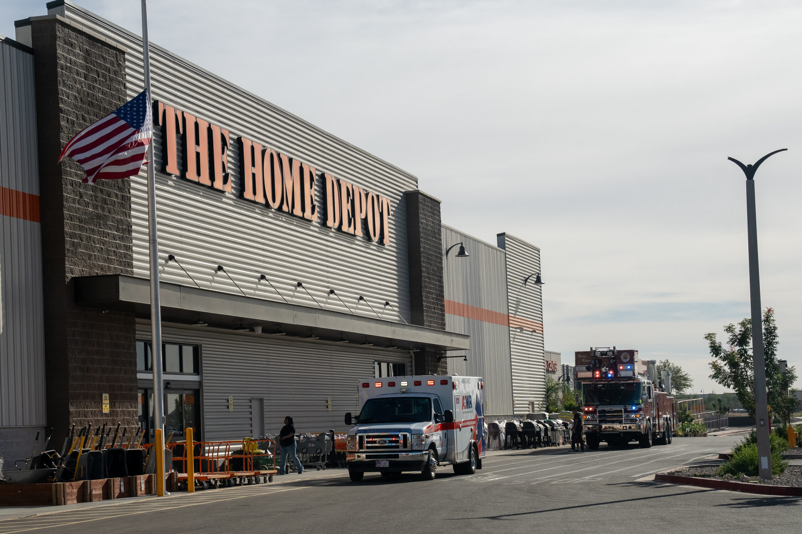 Medical emergency prompts brief closure of Home Depot