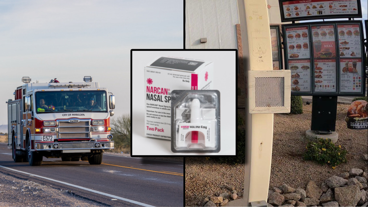 First responders serve life-saving Narcan at Arby's Curated by Alerts360