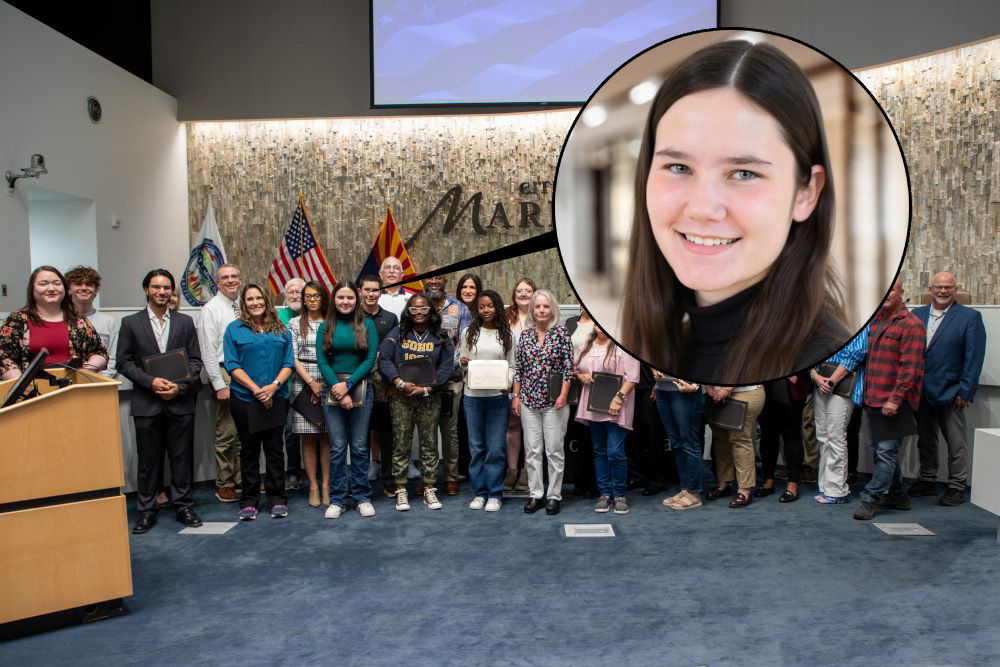 Maricopa teen to receive governor’s leadership award: ‘I didn’t expect this!’